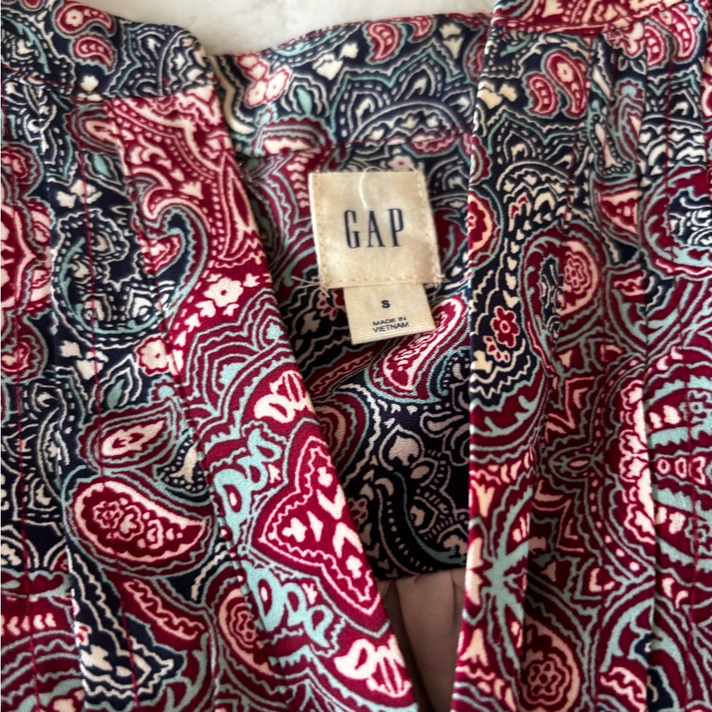 GAP Paisley Print Skirt